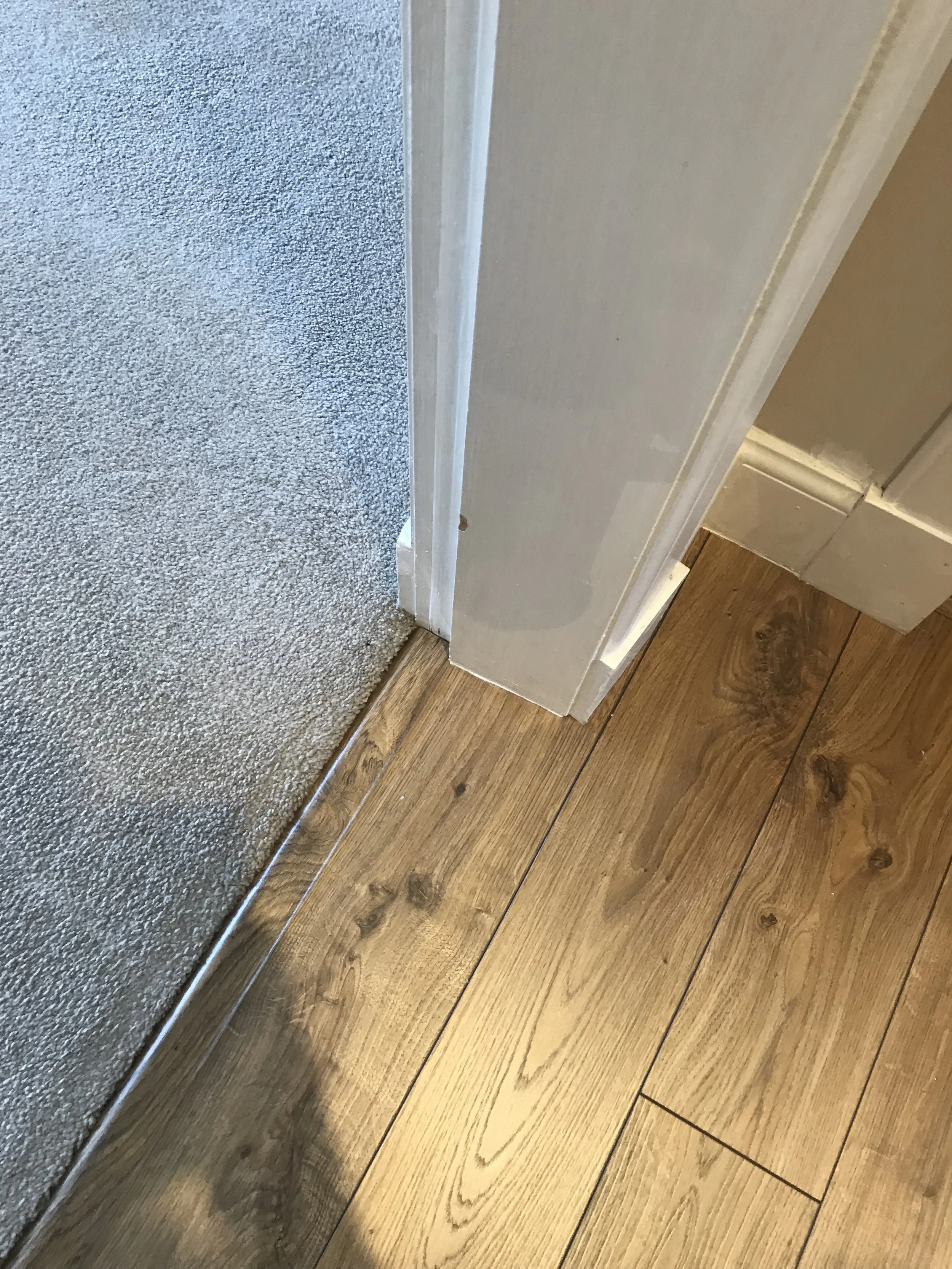 Laminate fitting details