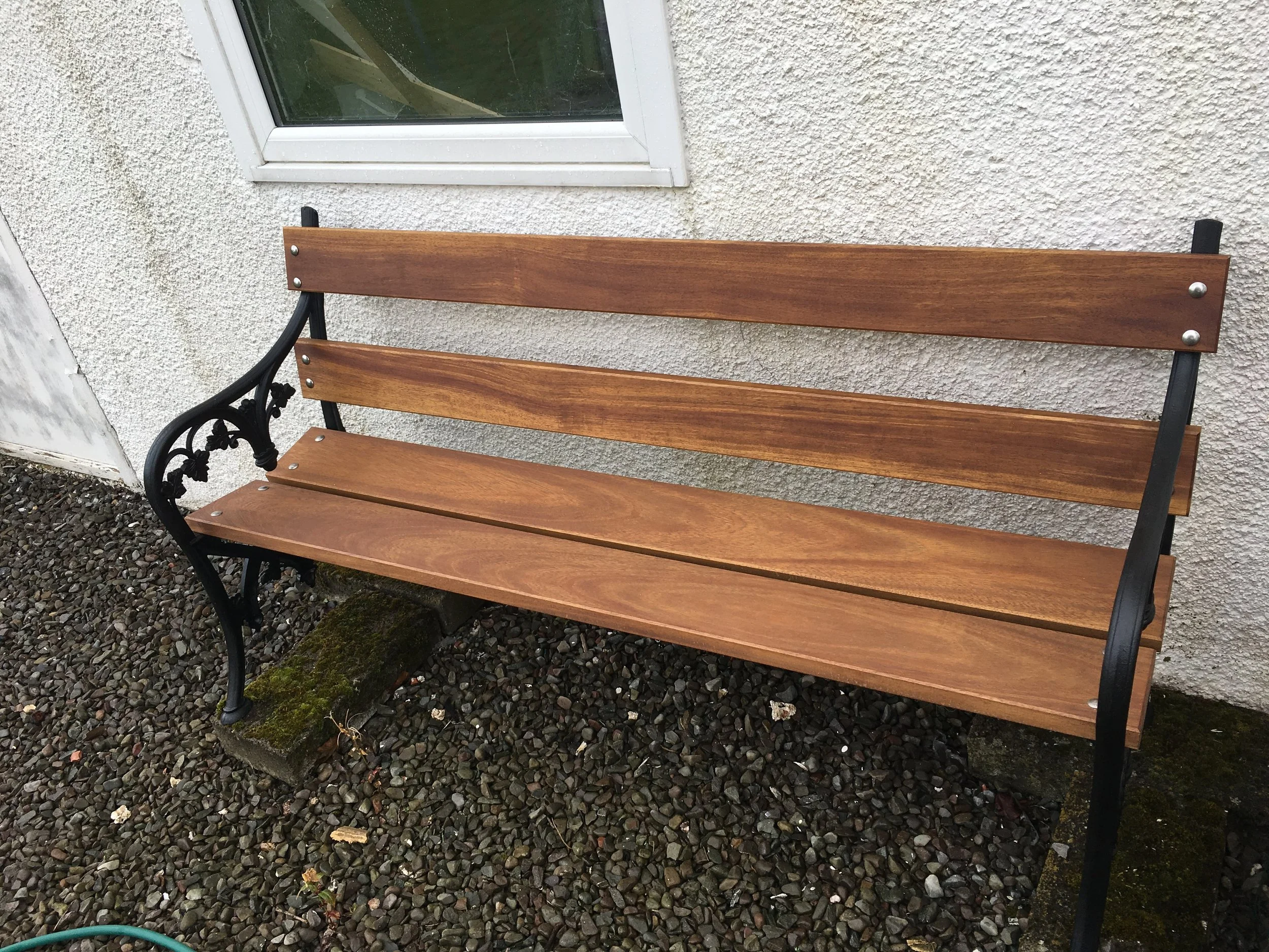 Iroko Bench Restoration