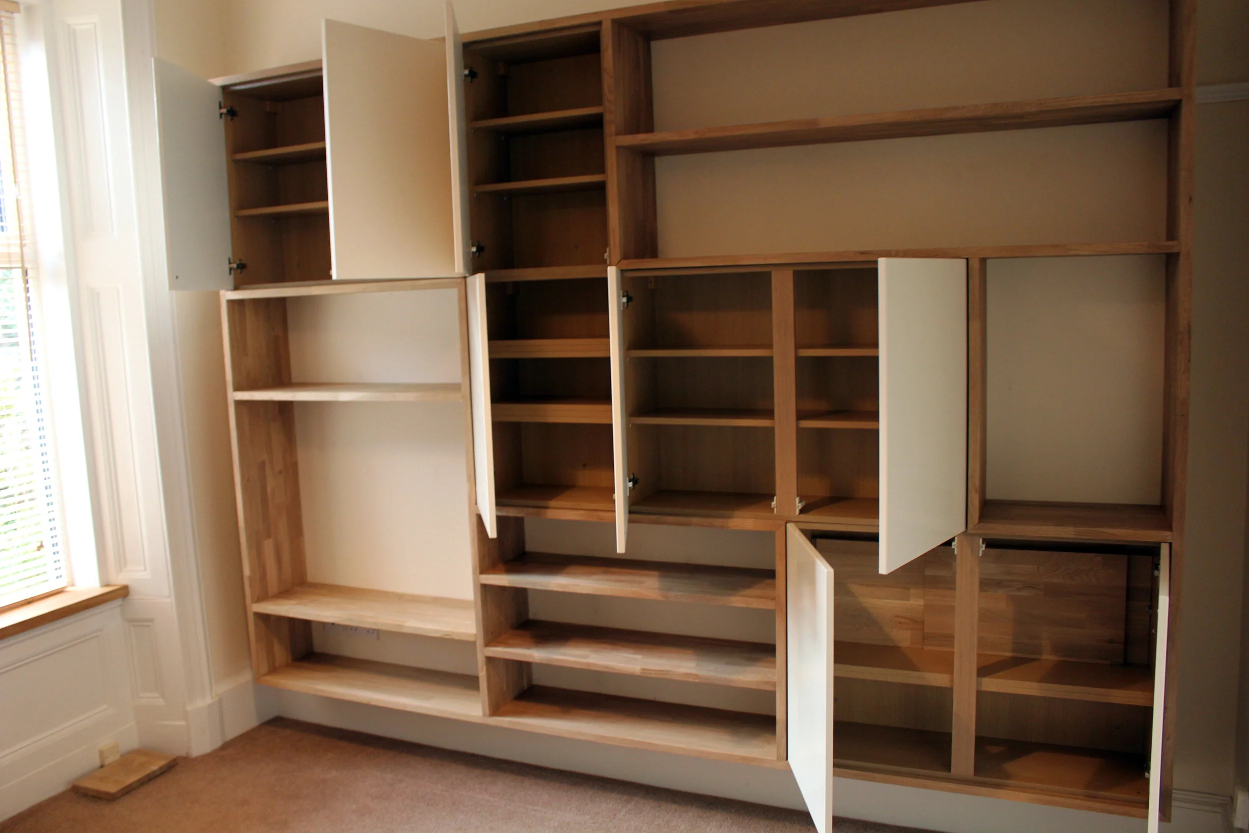 Bespoke Oak Storage