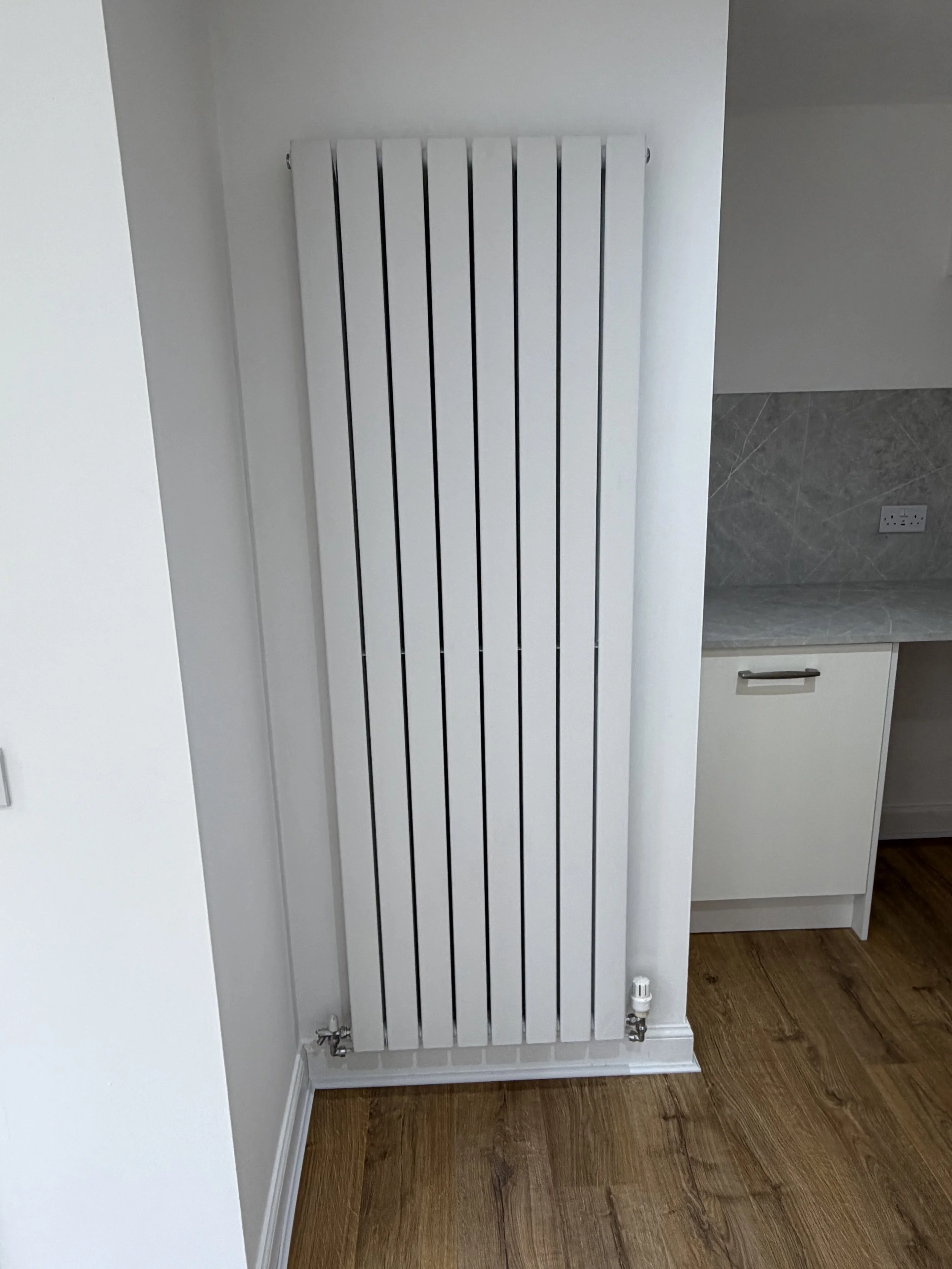 Designer vertical radiator