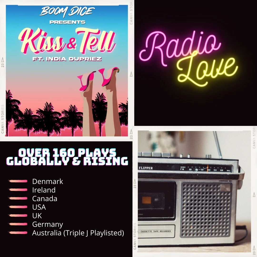 Kiss & Tell Hits Global Radio