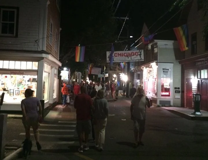 Commercial Street: Provincetown’s main drag.