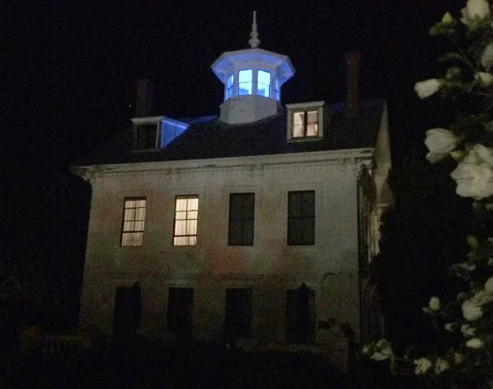 Just a house that looks like a lighthouse.