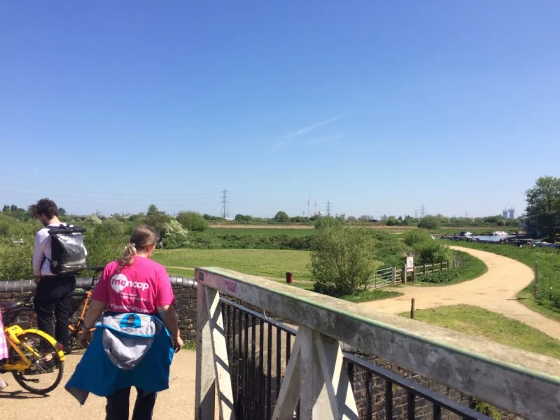 Into the valley of the Lea.