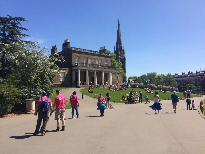 The former Paradise House, Clissold Park.