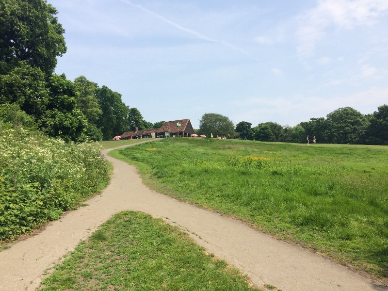 Ah good, a hill to climb…