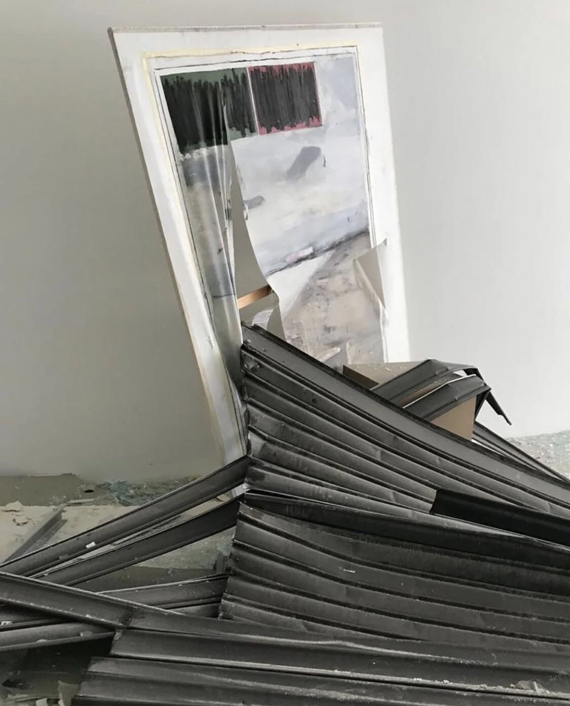 The Marfa' gallery incurred 'massive damage.' /marfaprojects/Instagram