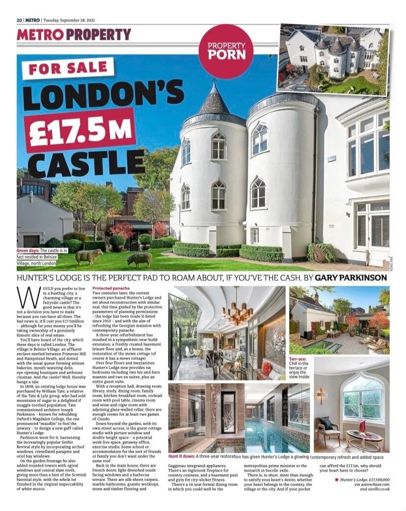 For sale: London's £17.5m castle