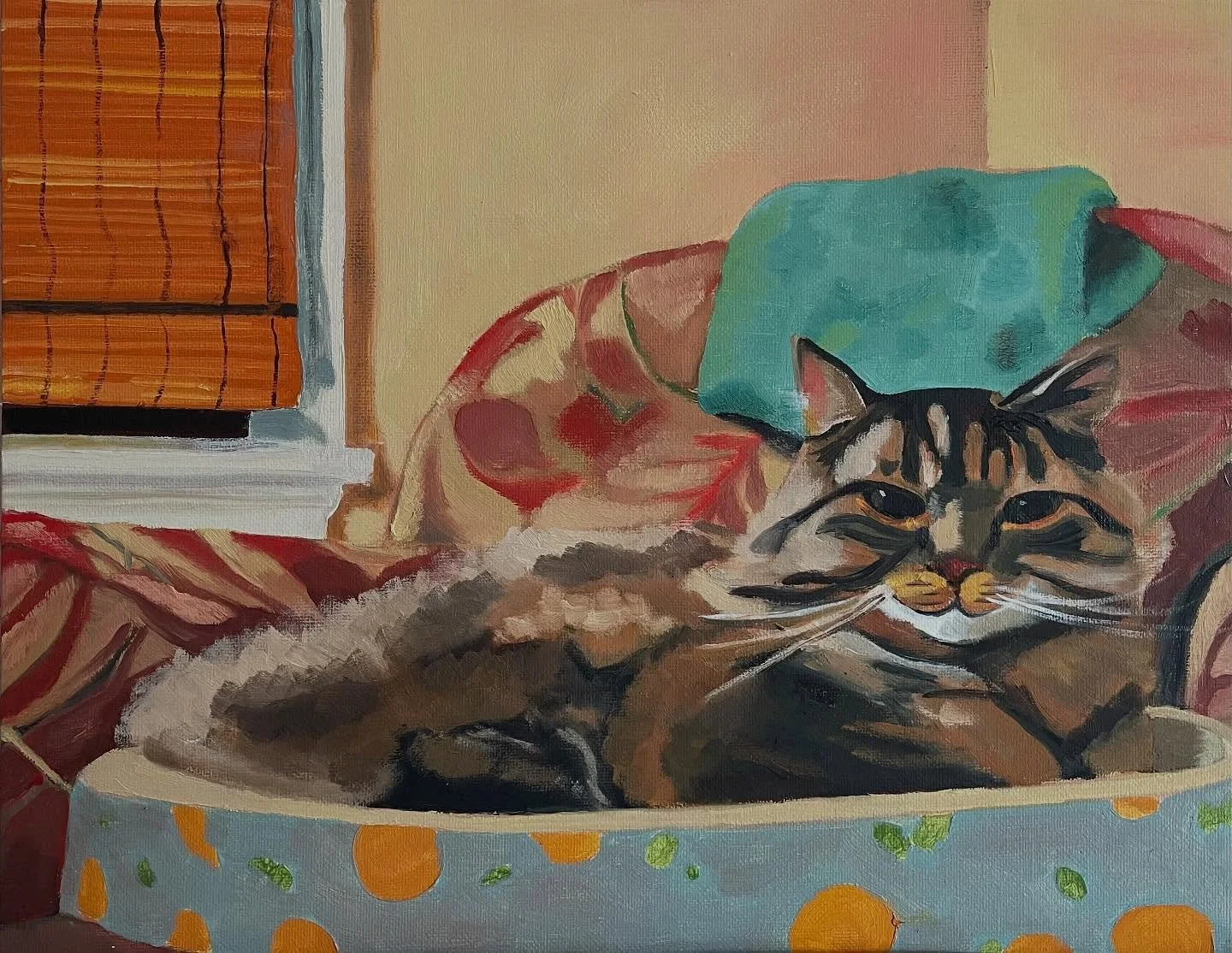 Handsome Hamlet #oilpainting