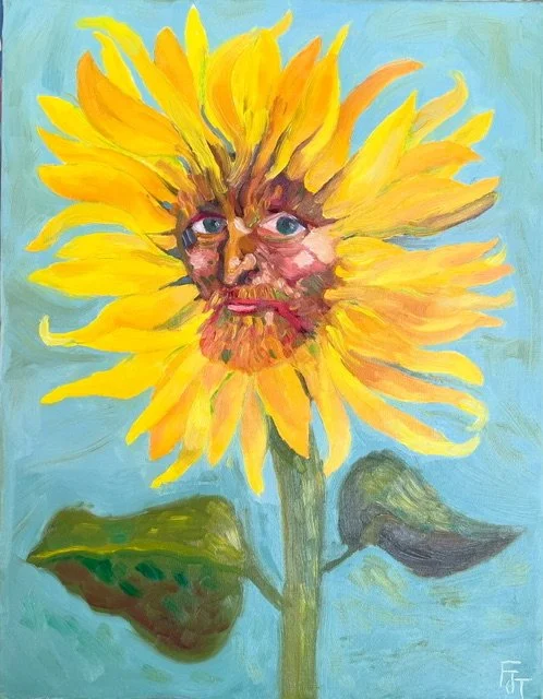 Van Gogh as Sunflower.JPG