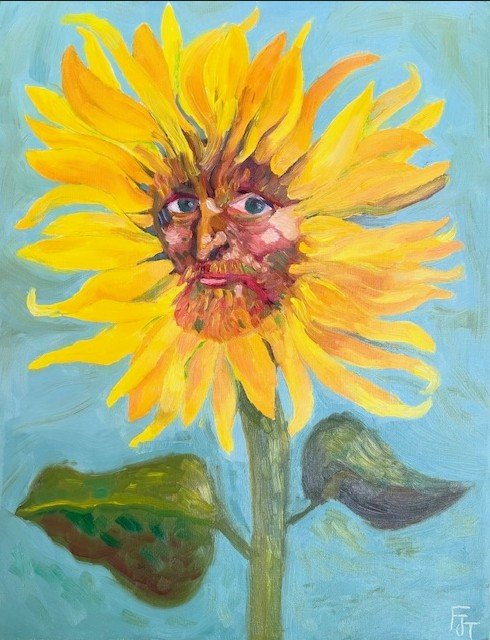 Van Gogh as Sunflower