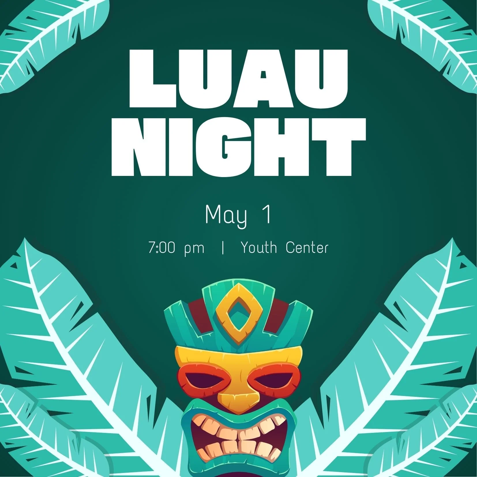 Youth First Wednesday: Luau Night