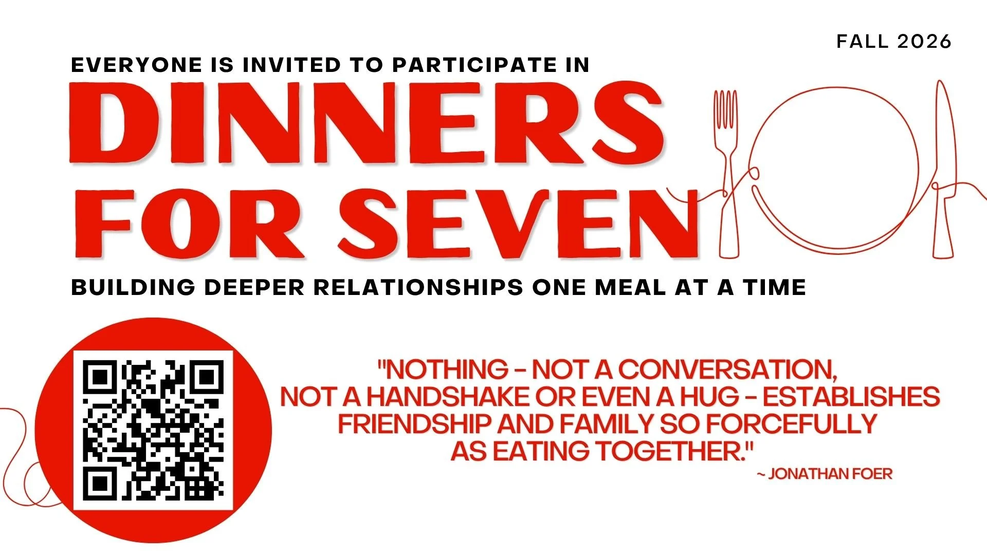 dinners for seven fall 26