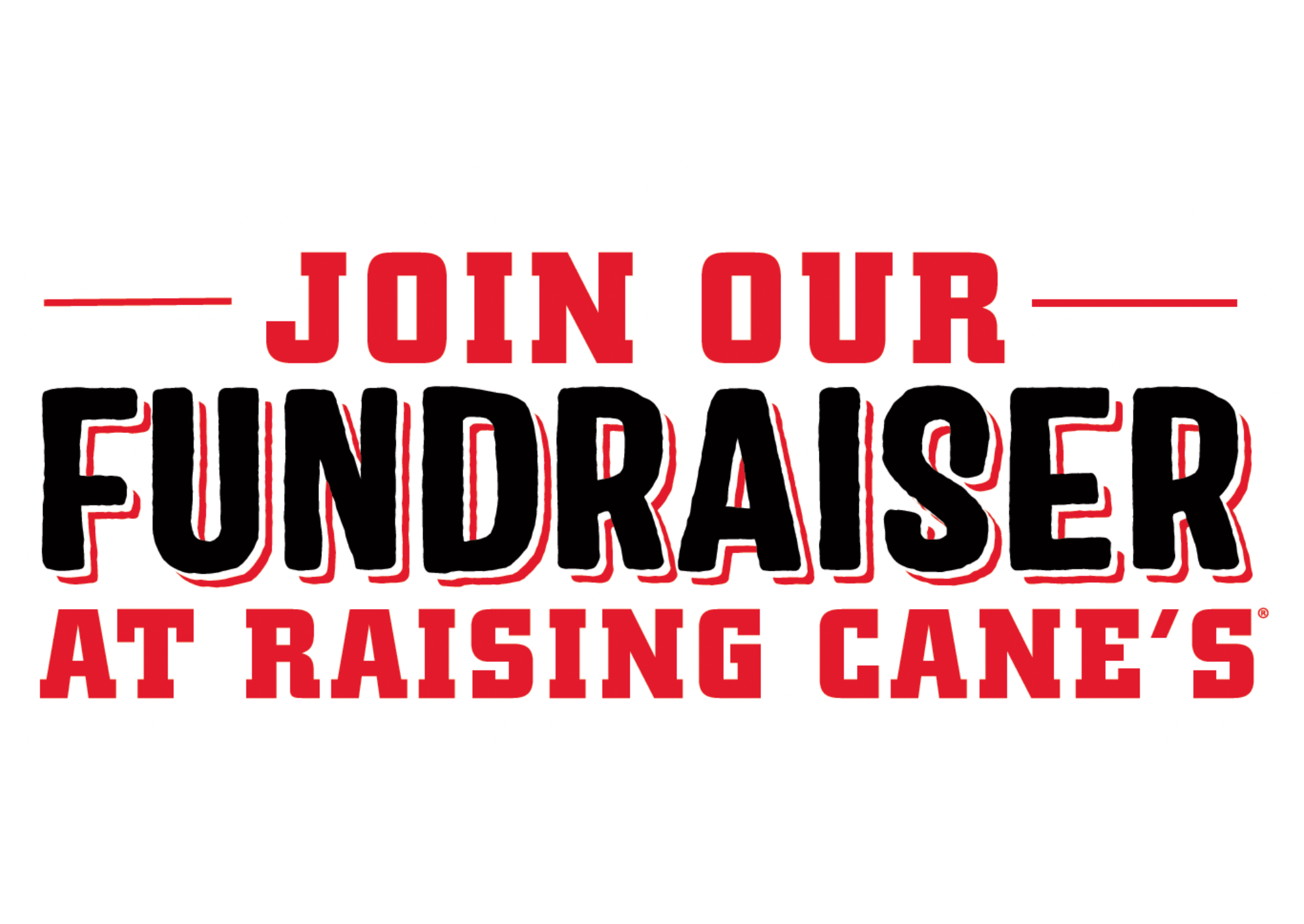 Raising Cane's Fundraiser