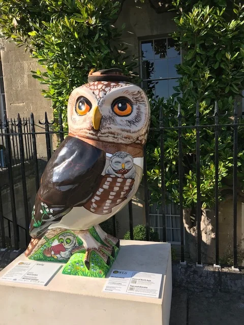 The RCS Minerva’s Owl, ‘Emily’, named after the founder of Norland Nannies