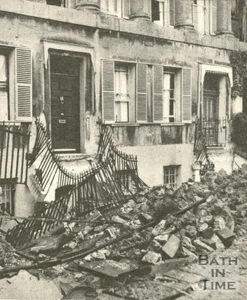 ©Bath In Time No.17 after the Blitz, April 1942.
