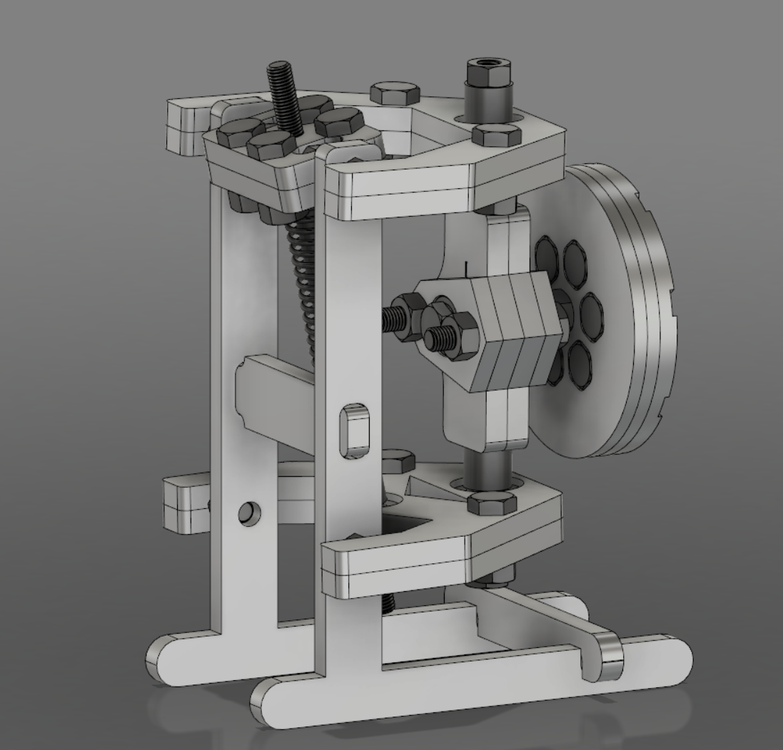  Seemingly unknown, there are quite a few pieces that go inside of the flat .25” aluminium parts. 