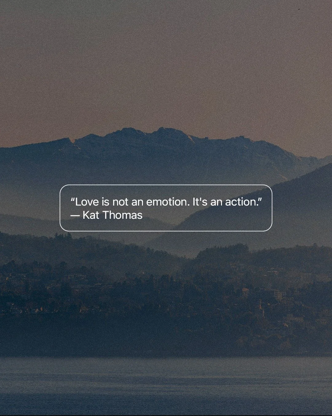 Love is not an emotion. It's an action. #love #action #emotions