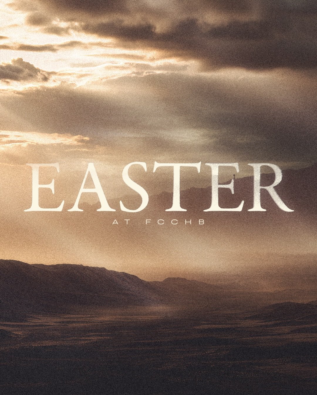 What if just showing up could reset your week?

GOOD FRIDAY April 3rd
6:30pm in the Auditorium

This is an all ages worship night and there will be no childcare or children&rsquo;s programming so we can worship together. 

April 4th at 5pm
April 5th 