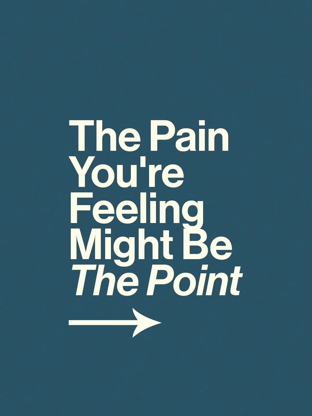 THE PAIN YOU'RE FEELING MIGHT BE THE POINT #grow #growth #growthmindset #wearefcc