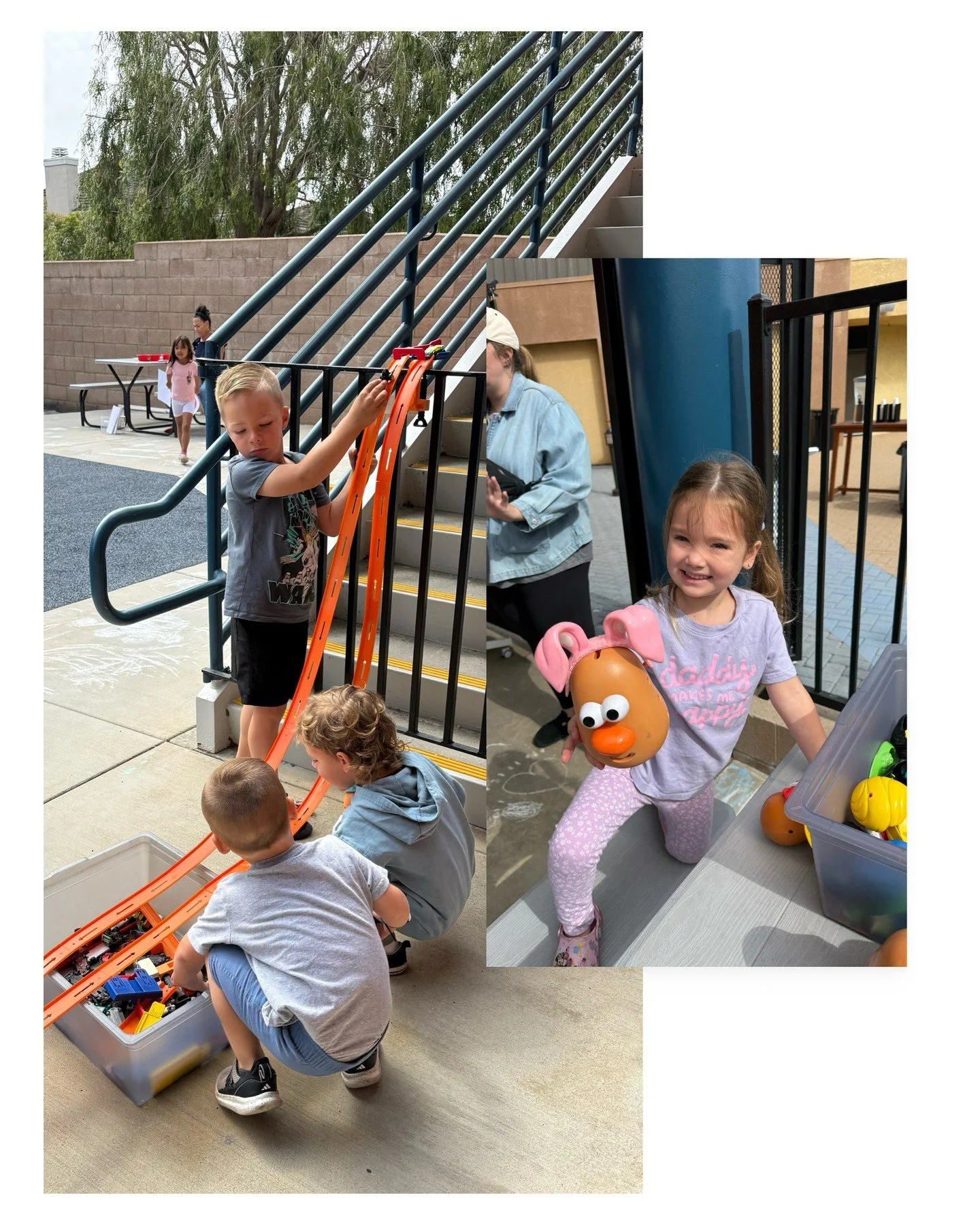 We have the best Kids Team!! 

Often times, it&rsquo;s the intentional and simple ideas that create the best connection. 

Spring Break + Playgrounds = Playdate right here on campus. Thank you for loving on our church families!