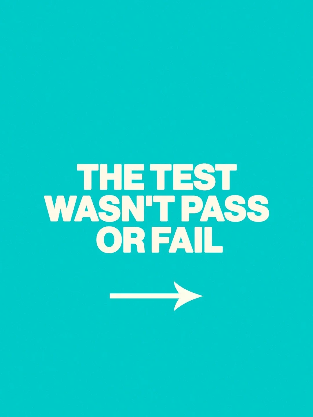 THE TEST WASN'T PASS OR FAIL
#ManaInTheWilderness #TrustHisProcess #DailyBread