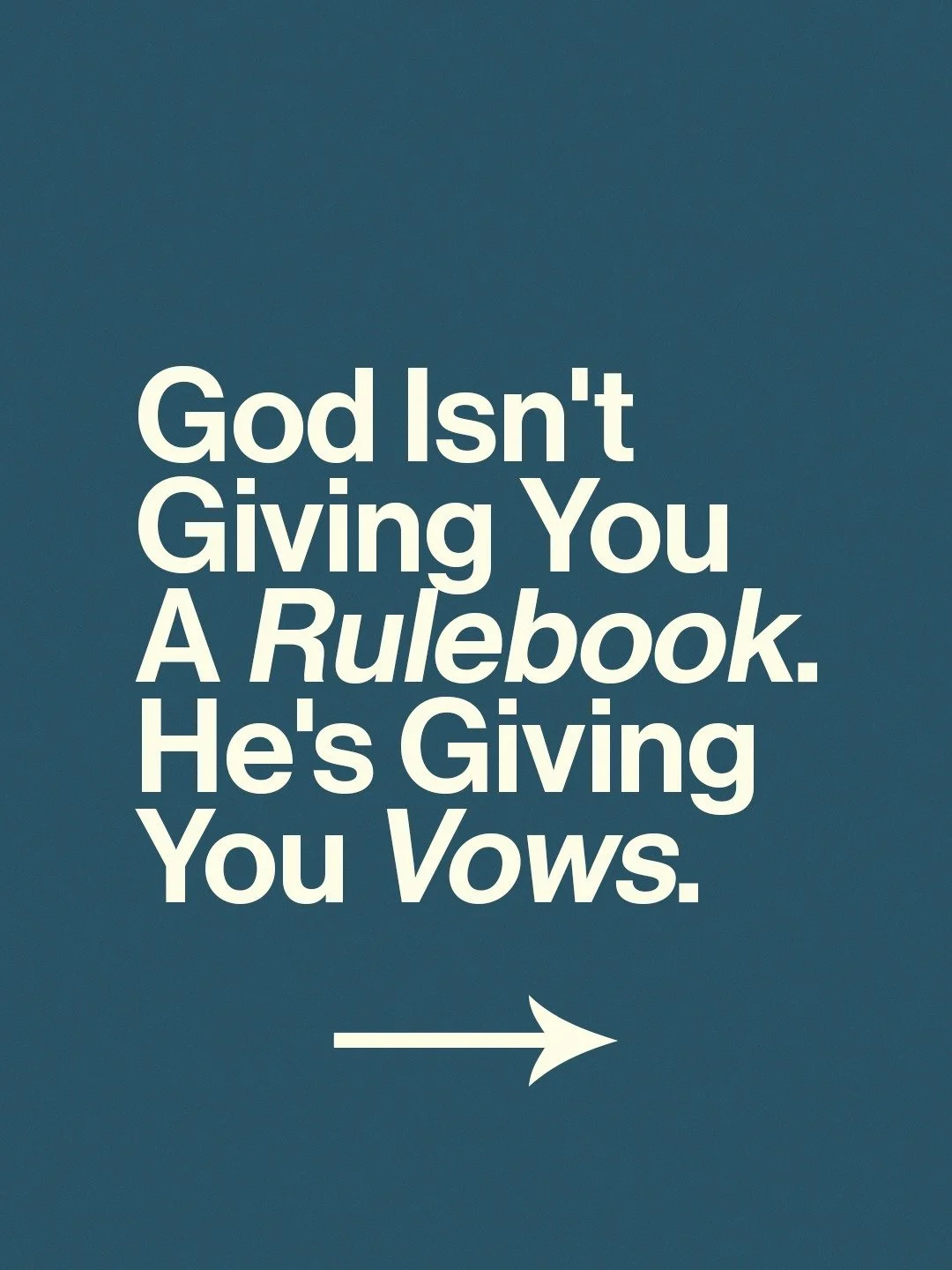 God Isn't Giving You A Rulebook. He's Giving You Vows.
#TenCommandments #CovenantLove #FaithAndRelationship #wearefcc