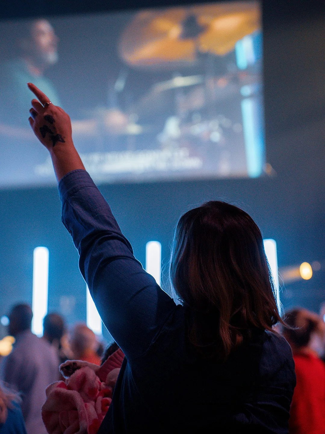 Worship Is Better With People You Love.#gathertogether #churchlife #sundayvibes