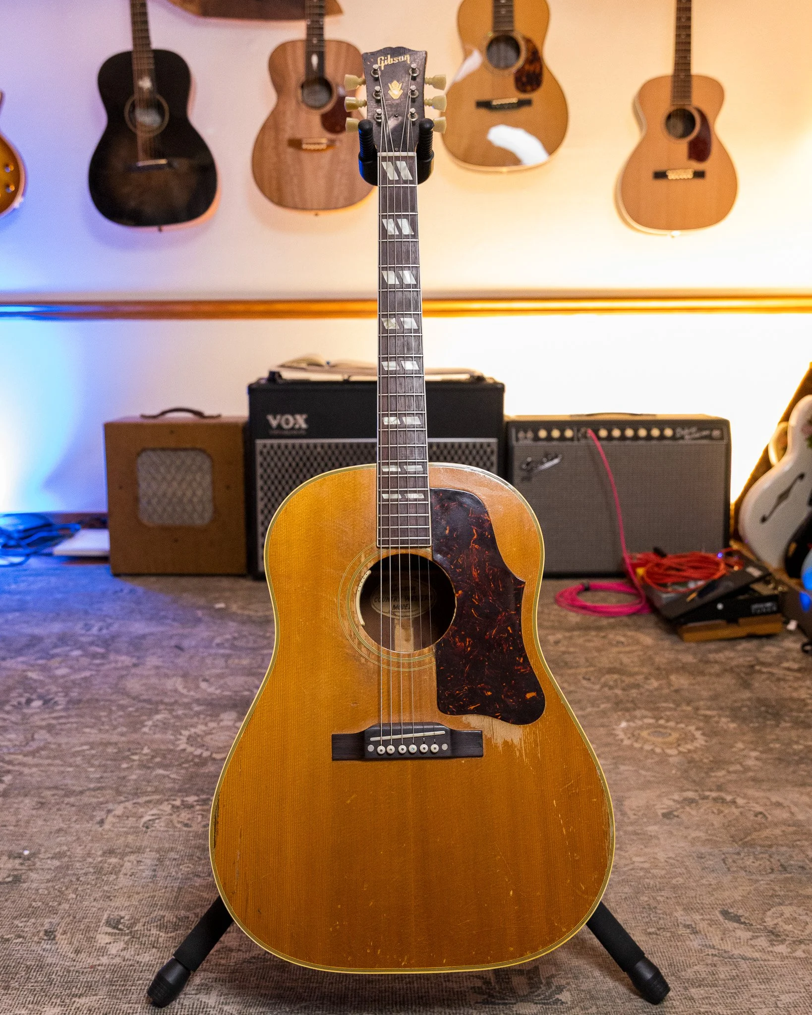 1955 Gibson Country Western SJ-N with LR Baggs Venue and Hard Case