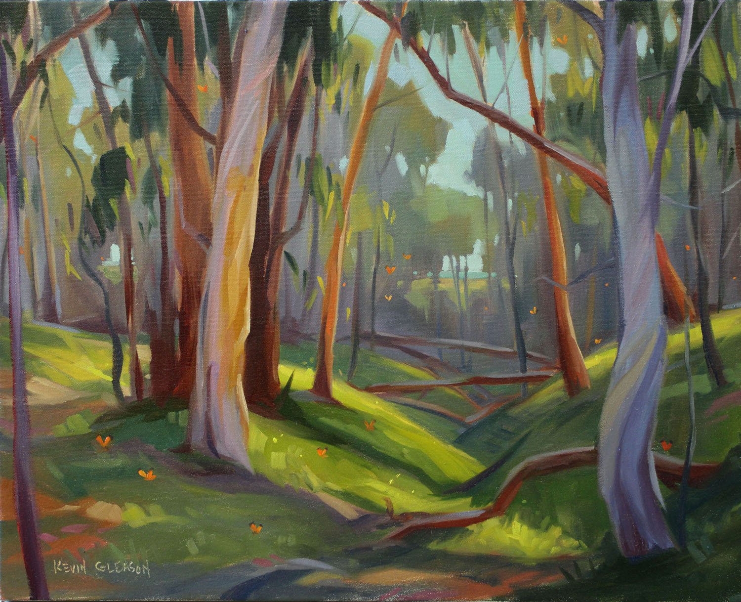 Pockets of Sunlight— Coronado Monarch Preserve, #32 SOLD