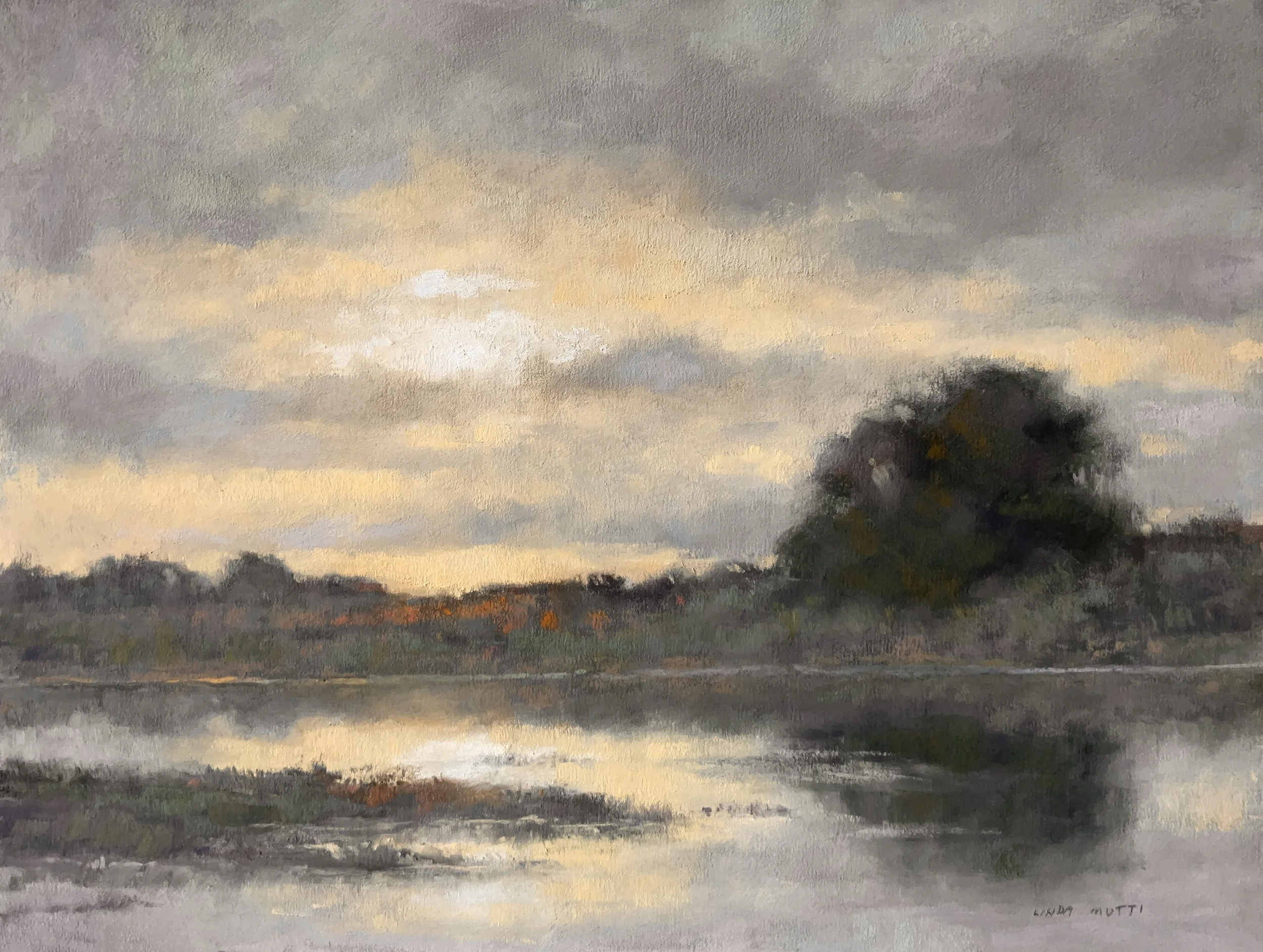 Every Cloud Has A Silver Lining, #79 Pastel, 12x16 inches unframed, 18x22 inches framed, $1,500.00