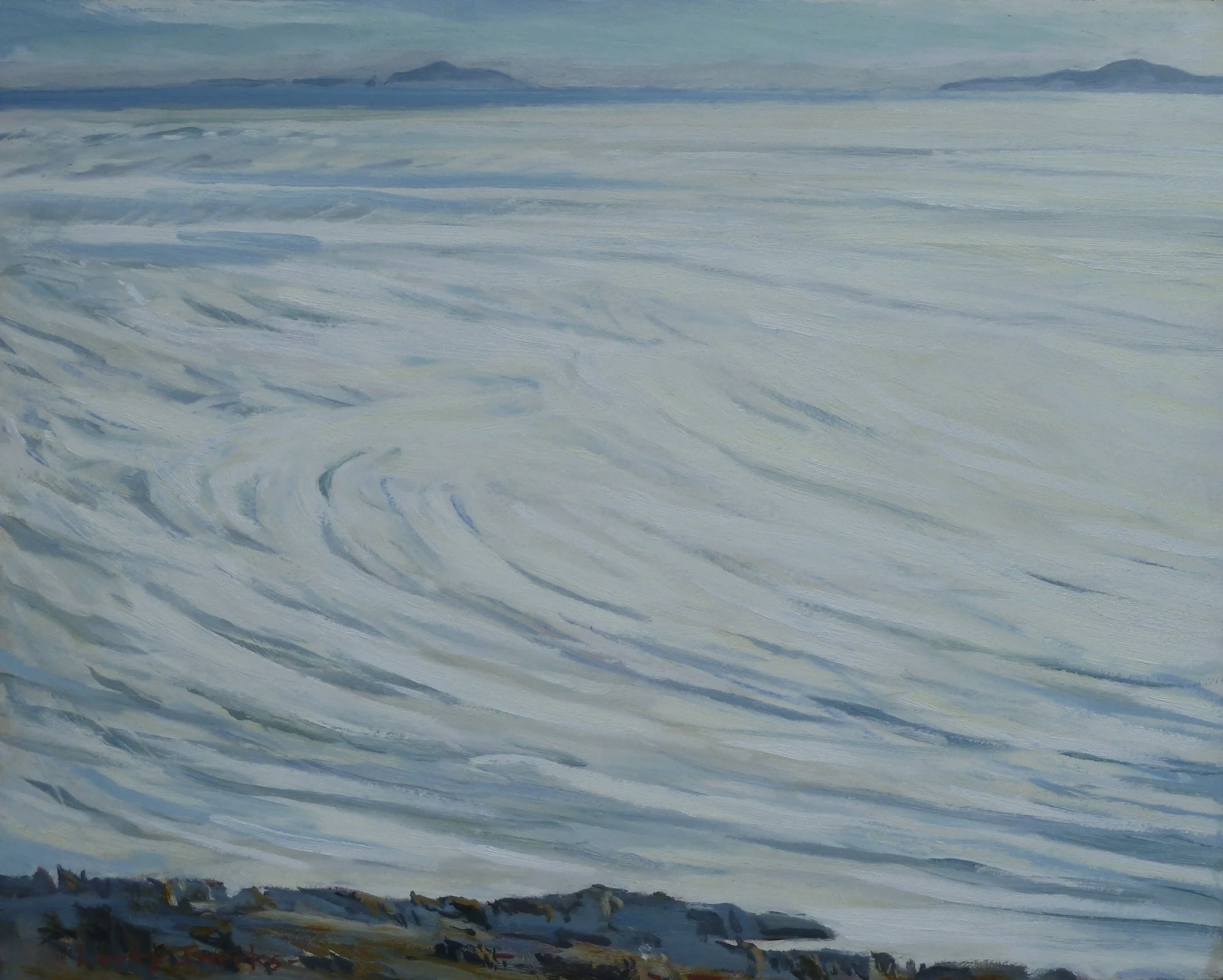  Channel View, #57  Oil, 16x20 inches unframed, 18x22 inches framed,&nbsp; $2,800.00 