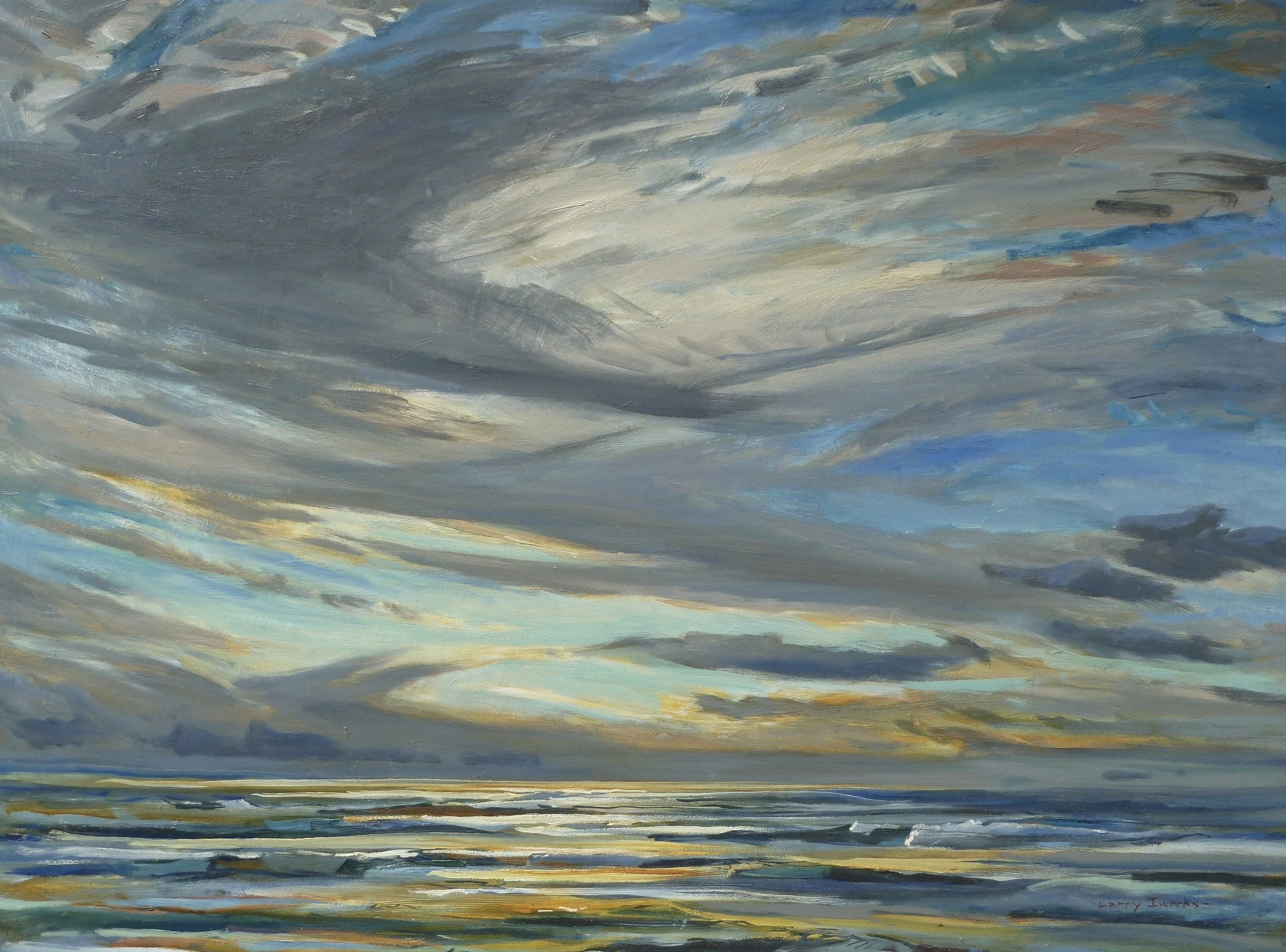  Carpinteria Reef, #58  Oil, 36x48 inches unframed, 38x50 inches framed,&nbsp; $6,400.00 