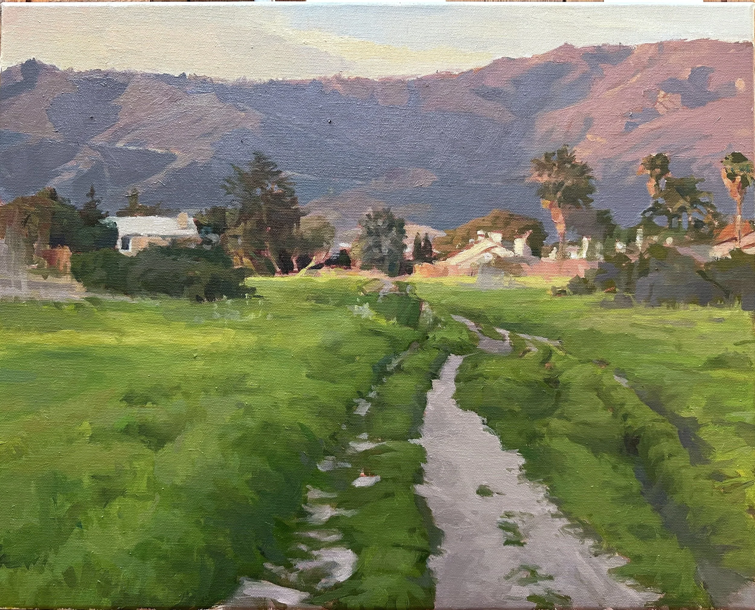  Last Light, #14  Oil on linen, 16x20 inches unframed, 18x22 inches framed, $1,800.00 