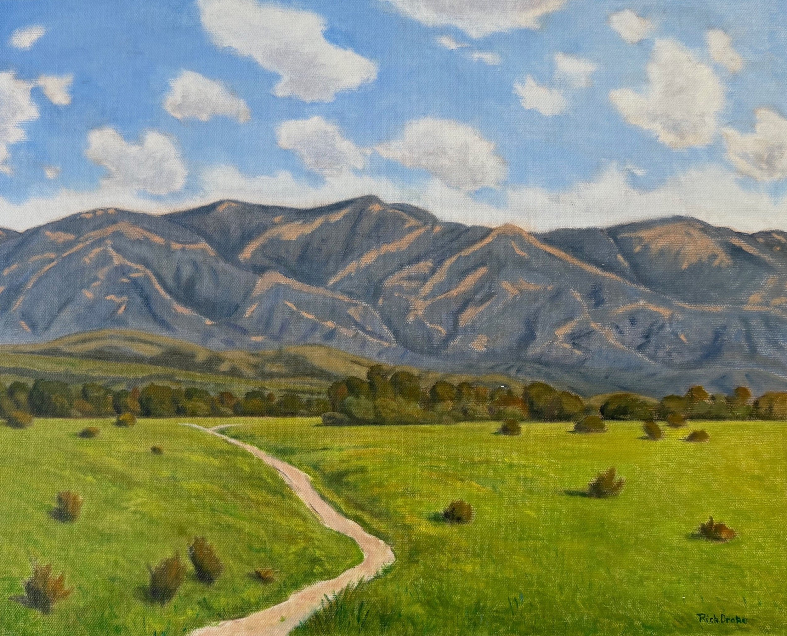  Winter Day, #26  Oil on canvas, 16x20 inches unframed, 17x21 inches framed, $1,200.00 