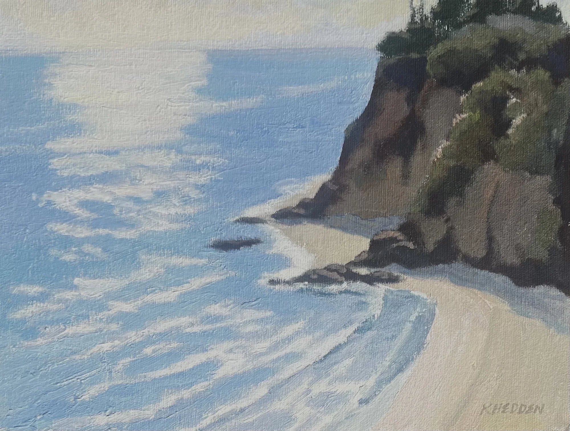  Afternoon Brilliance, #47  Oil on canvas, 9x12 inches unframed, 15x18 inches framed, $925.00 