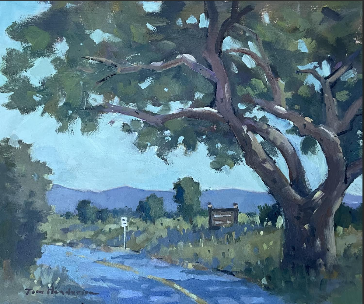  More Mesa Trail Head, #51  Oil, 10x12 inches unframed, 13x15 inches framed, $1,400.00 