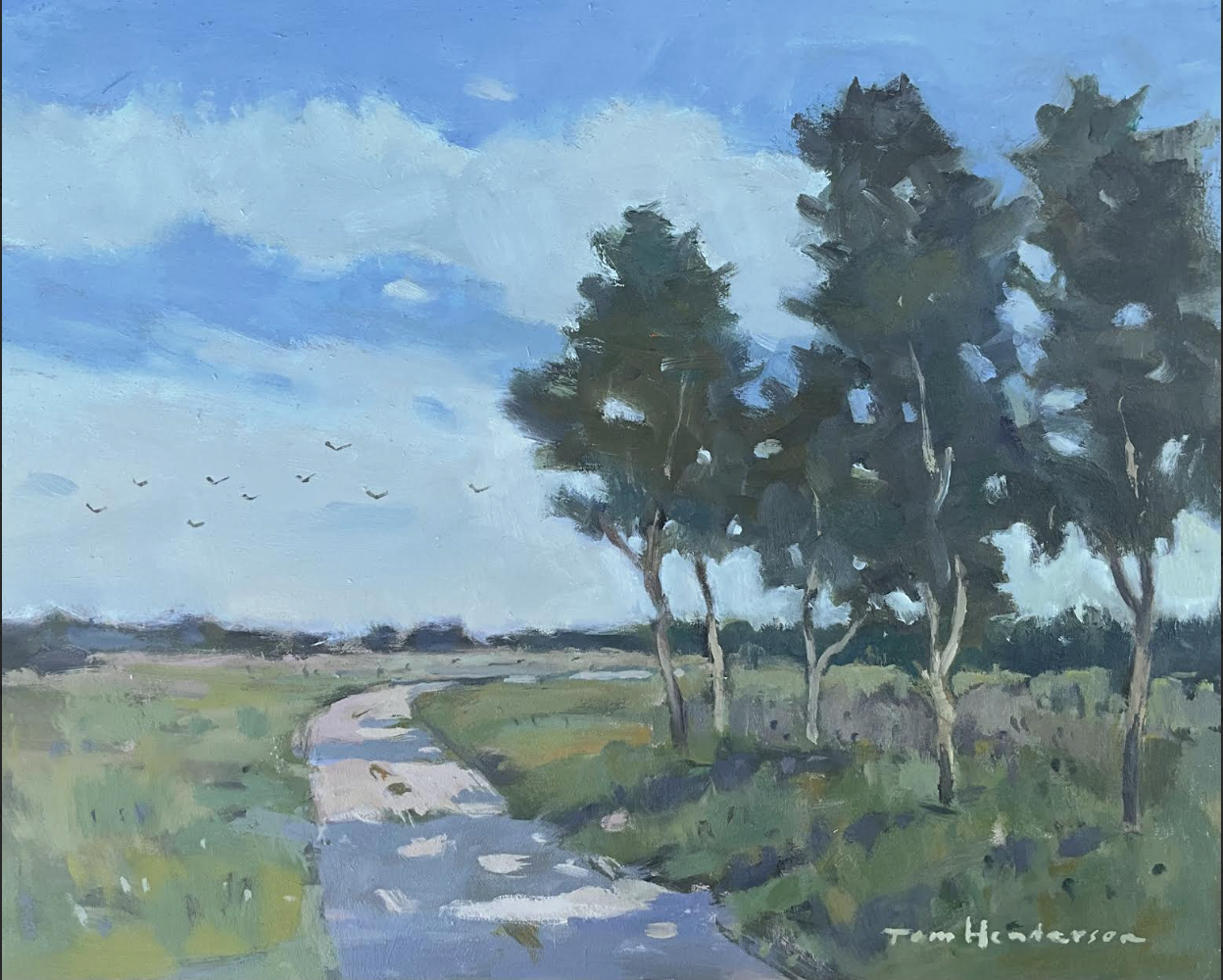  Path to the Cliffs, #50  Oil, 11x14 inches unframed, 14x17 inches framed, $1,600.00 