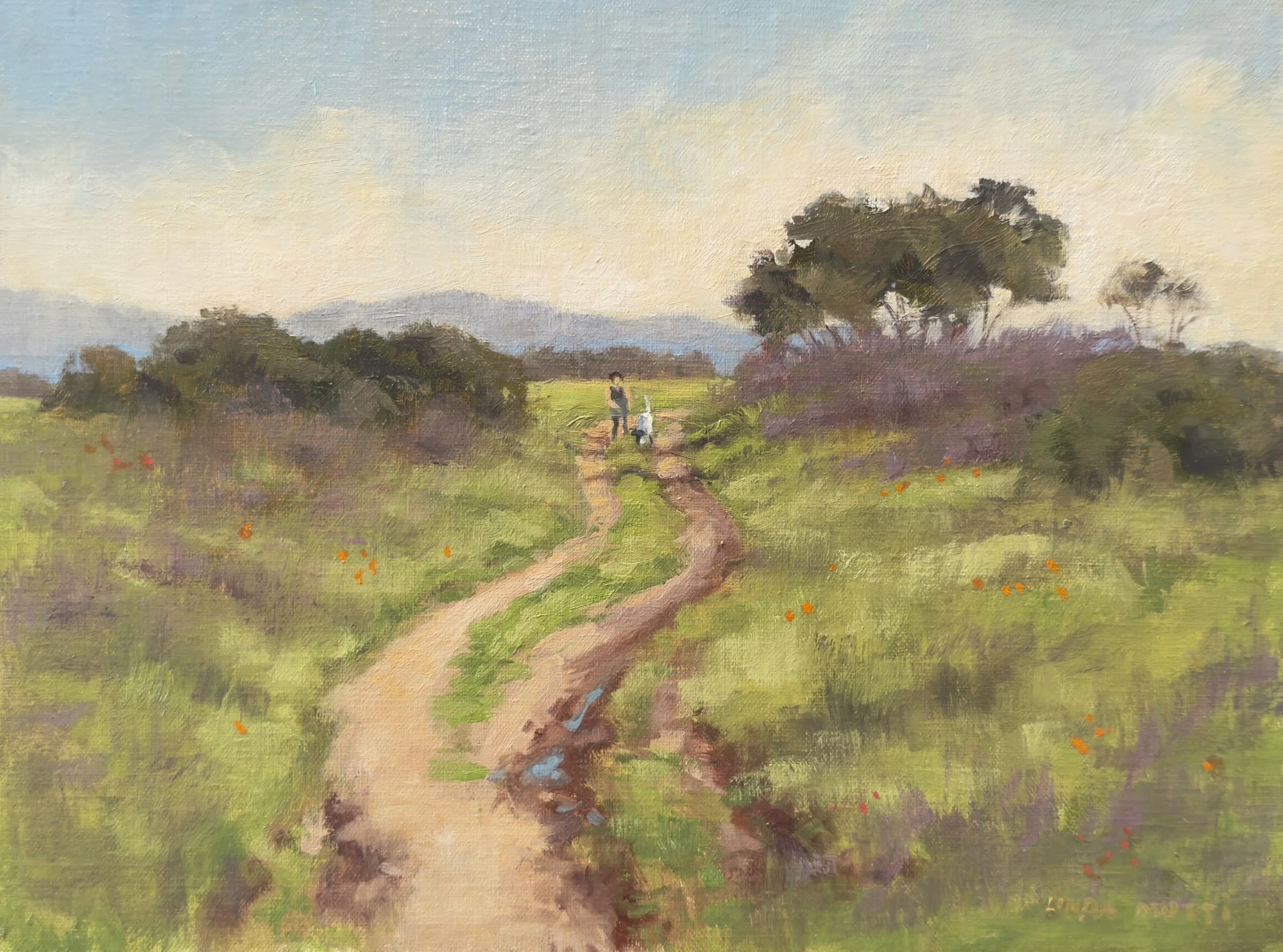  Nature's Invitation, #80  Oil, 9x12 inches unframed, 14x17 inches framed, $800.00 