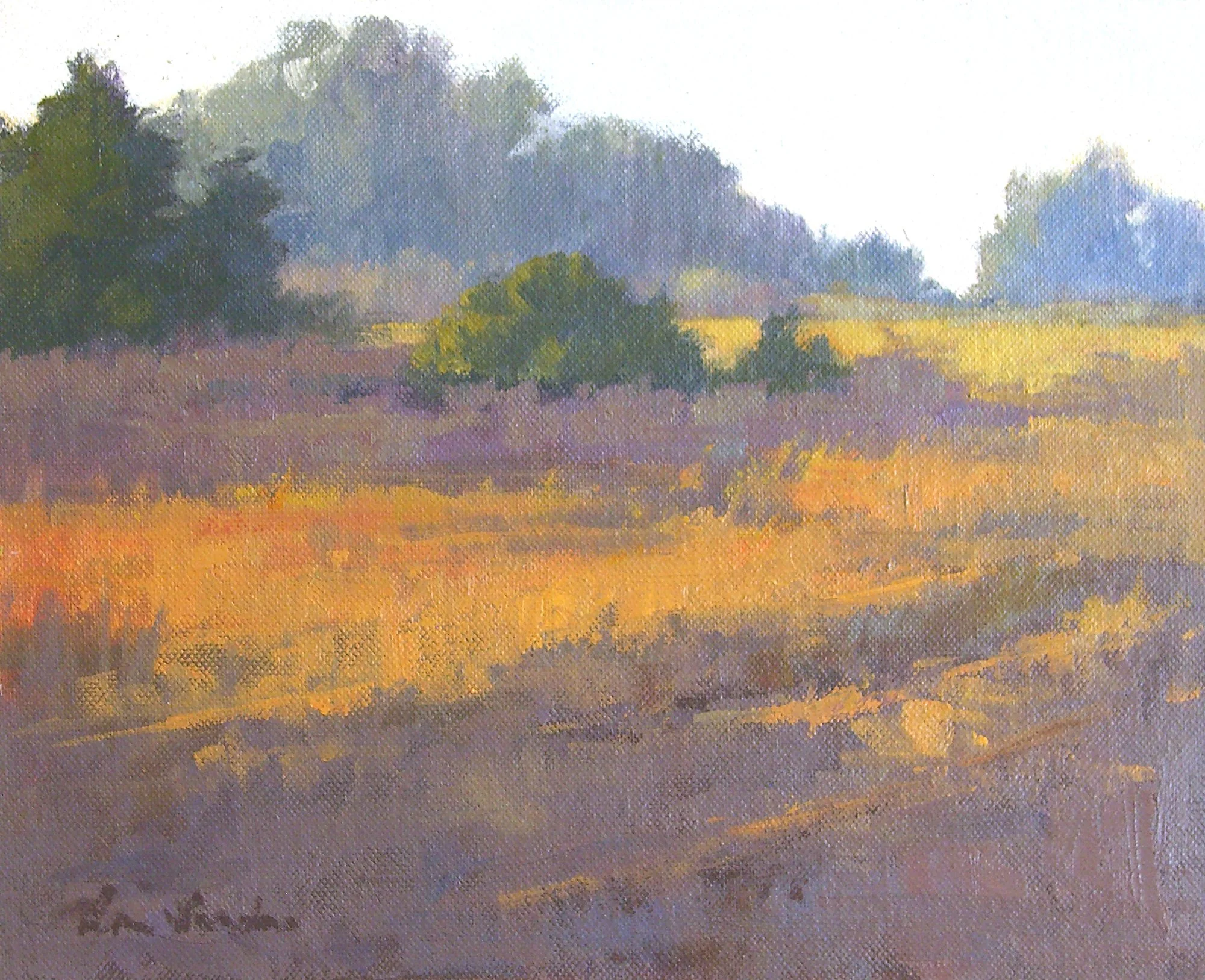  More Mesa Sunrise, #88  Oil, 8x10 inches unframed, 14x16 inches framed, $850.00 