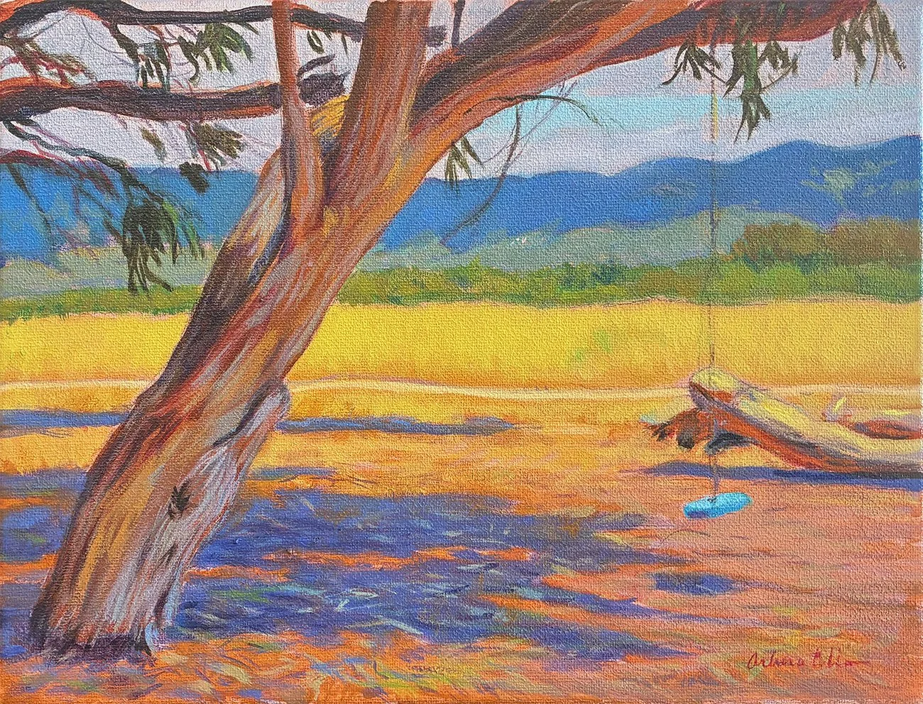  More Mesa Swing, #101  Acrylic, 9x12 inches unframed, 15x18 inches framed, $1,000.00 