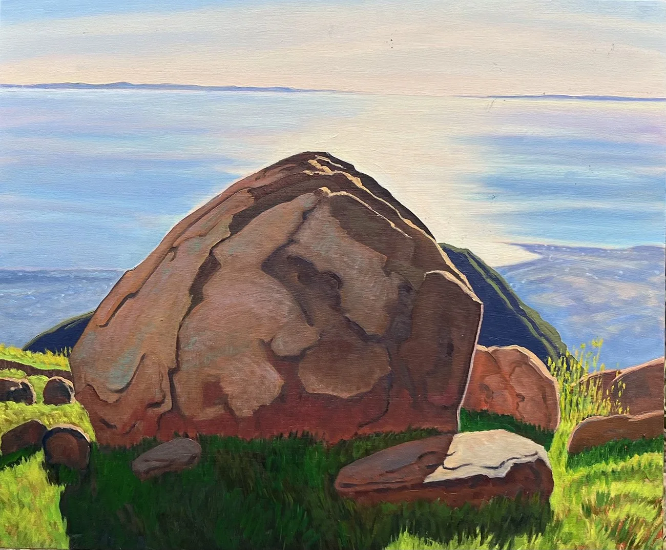  Ray Day on the Mountain, #29a  Oil, 20x24 inches unframed, 26x30 inches framed, $4,000   