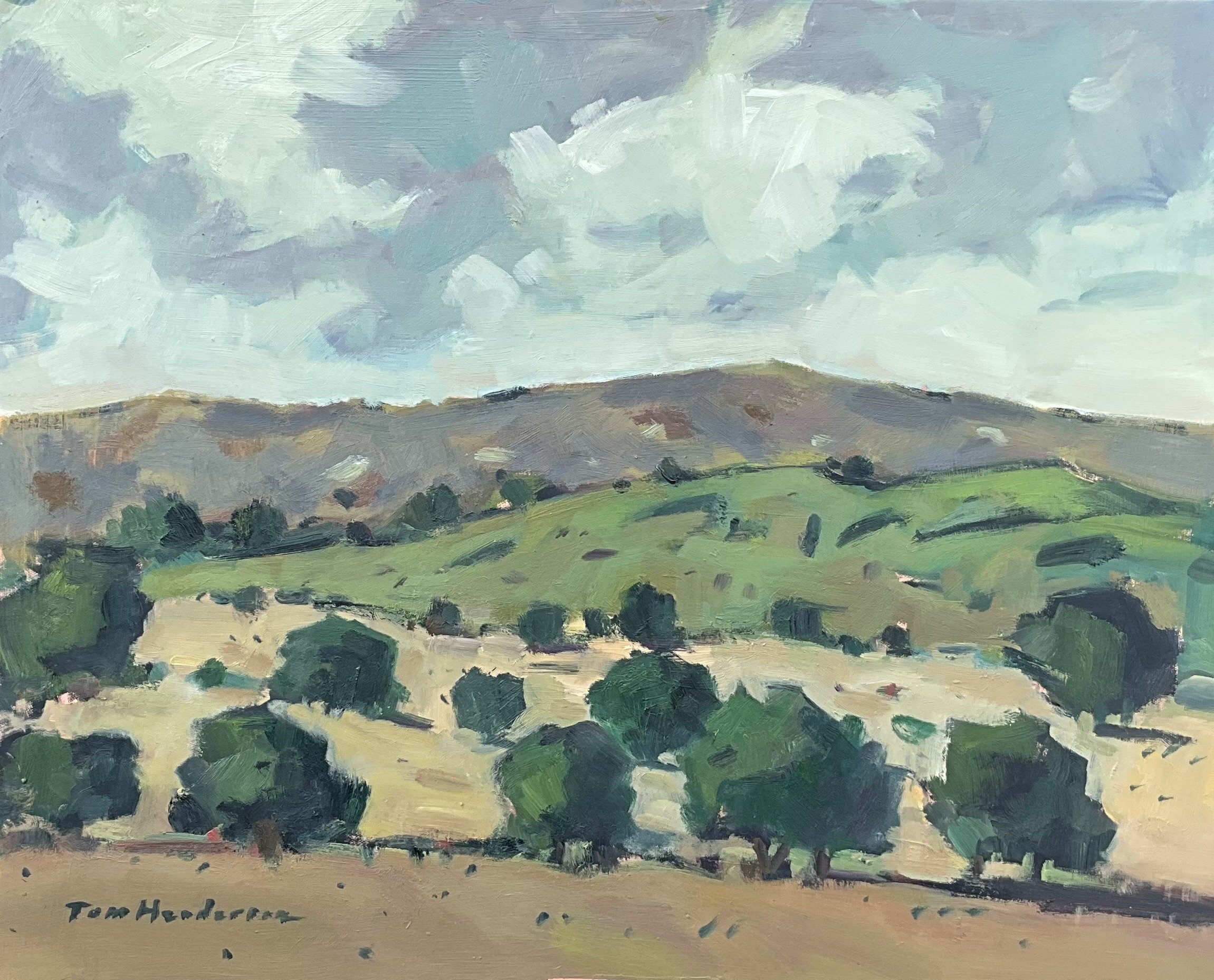  Hanson Ranch Hills, #53  Oil, 16x20 inches unframed, 22x26 inches framed, $3,500.00 