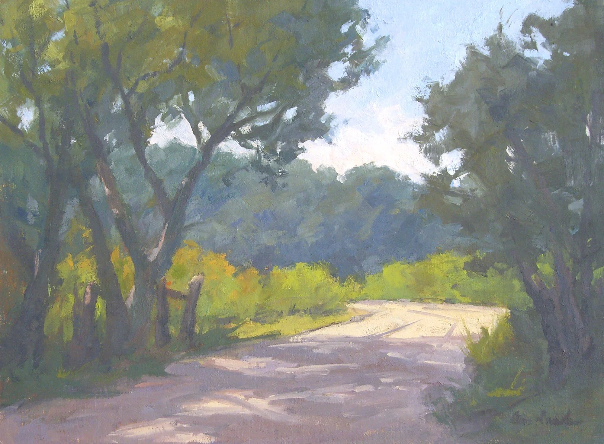  Almost Home - Padre Ranch, #91  Oil, 12x16 inches unframed, 18x22 inches framed, $1,250.00 