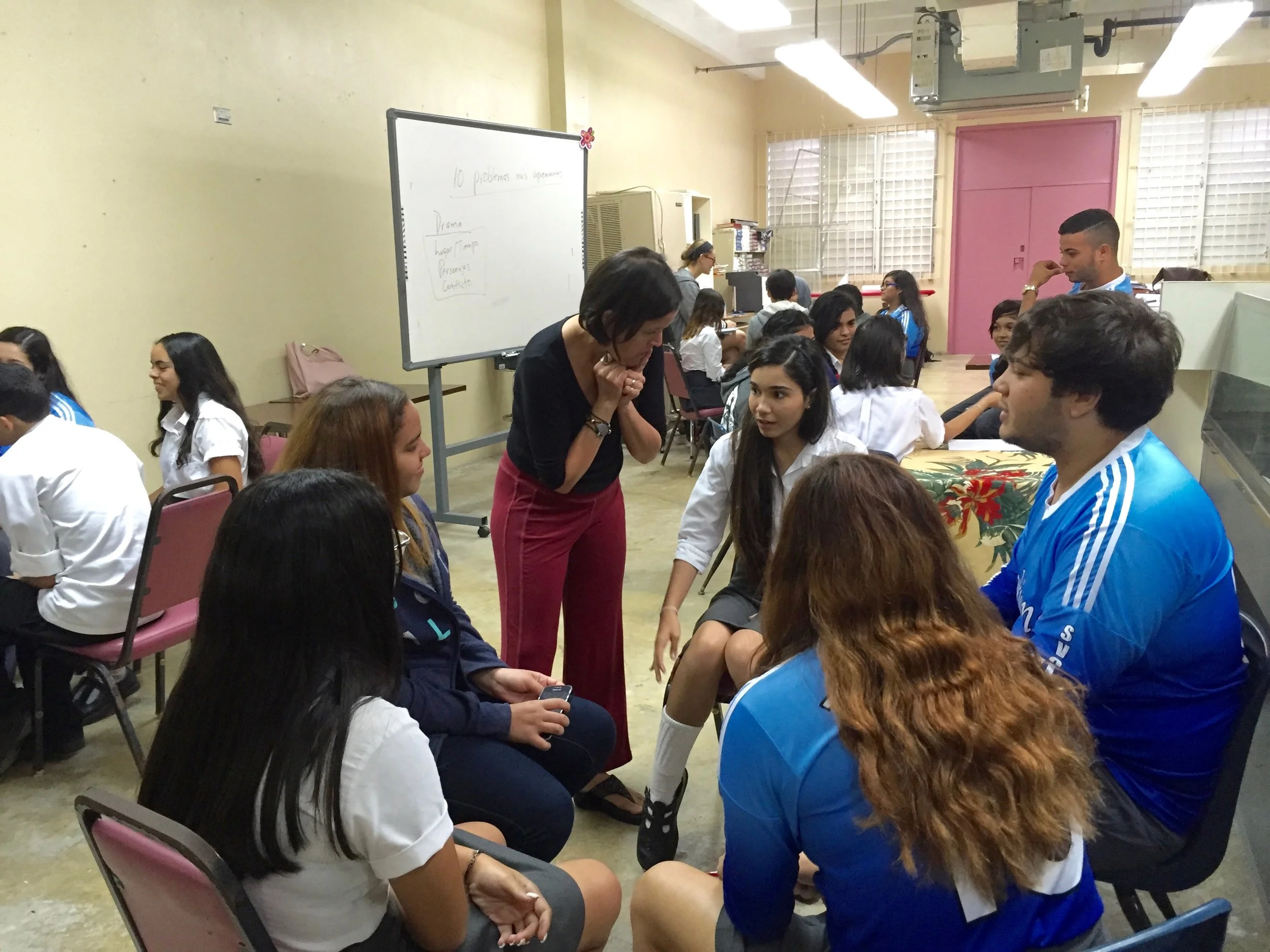 Group work, Cidra, January 2018