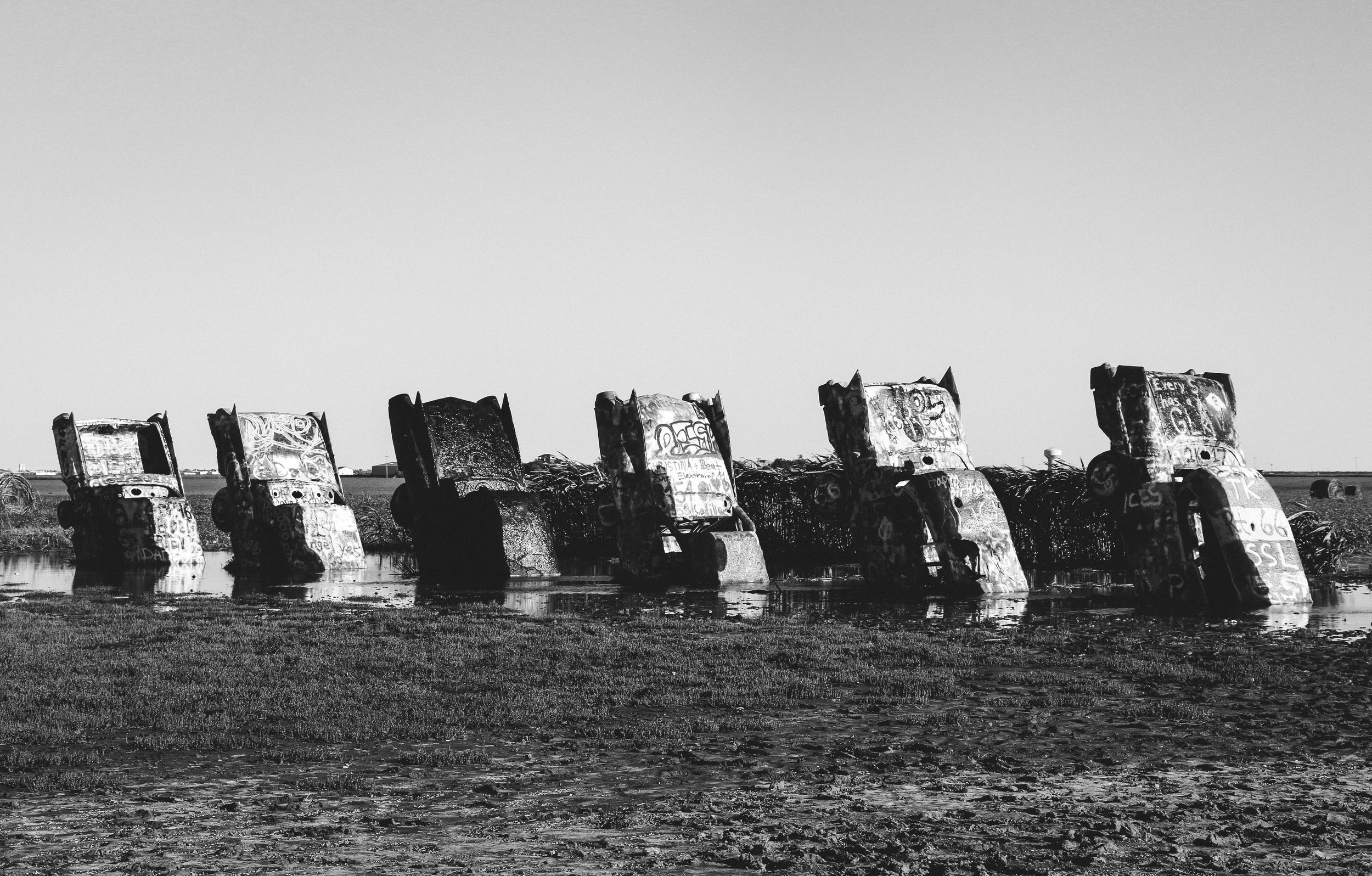 Cadillac Ranch by Mark Cole