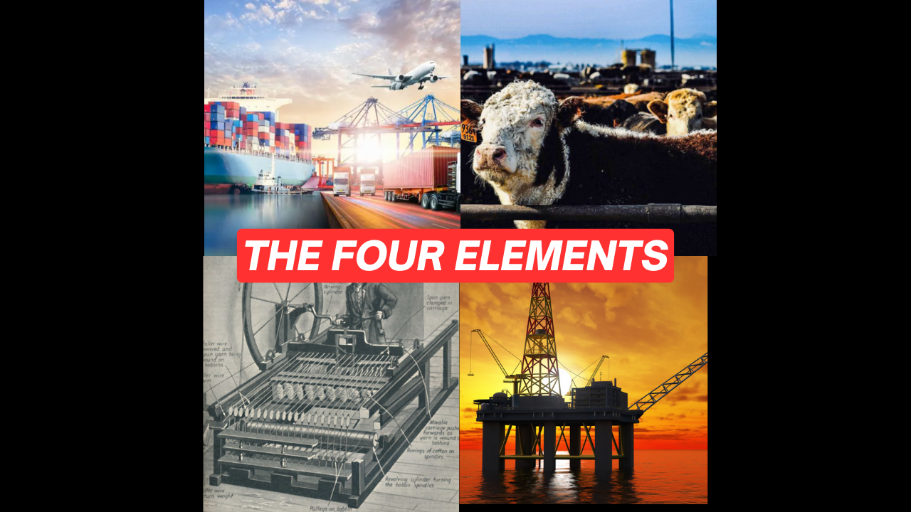 Ancient Greek Philosophy and American Cattle, Cotton and Oil Industries!