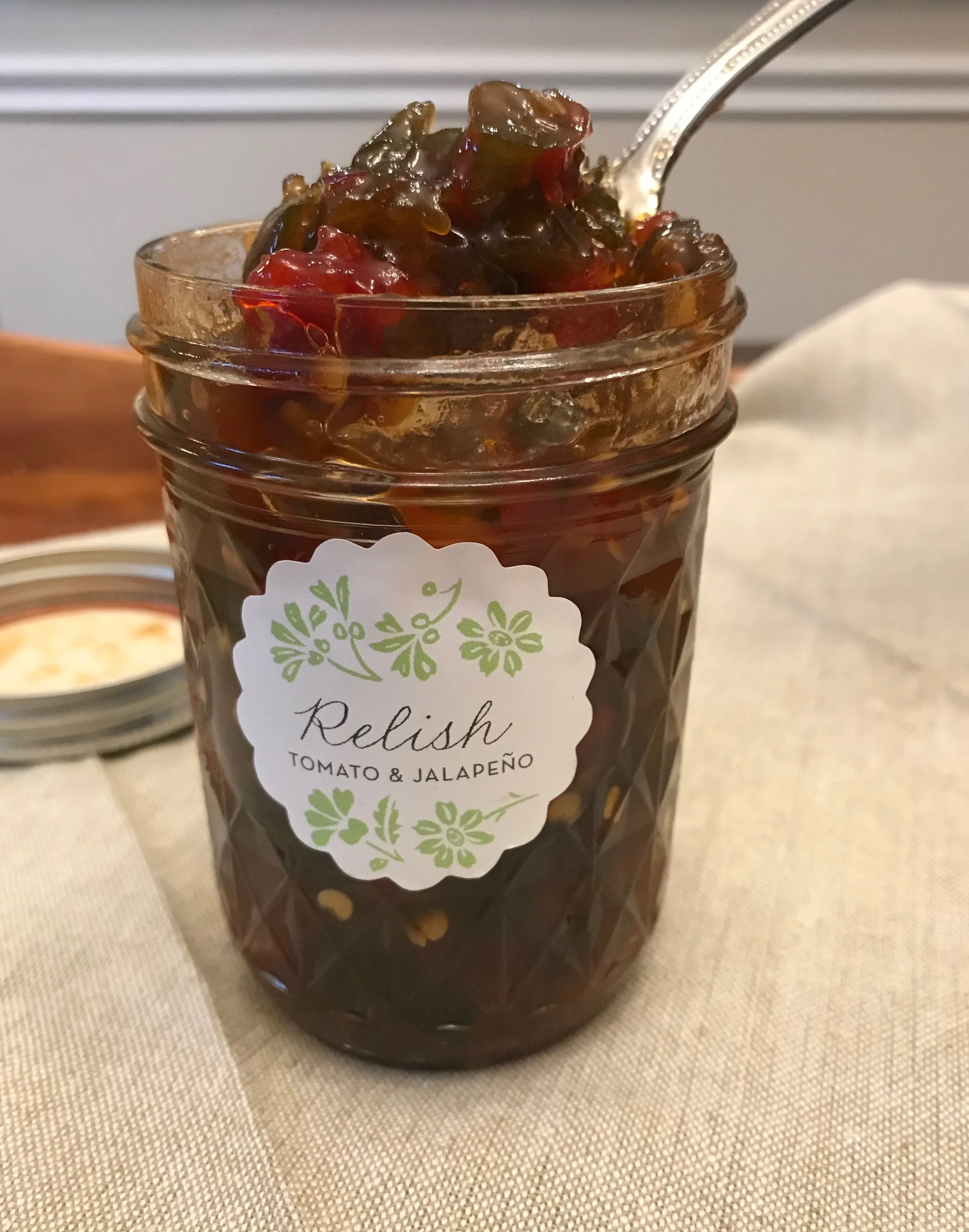 Tomato Jalepeño Relish 
