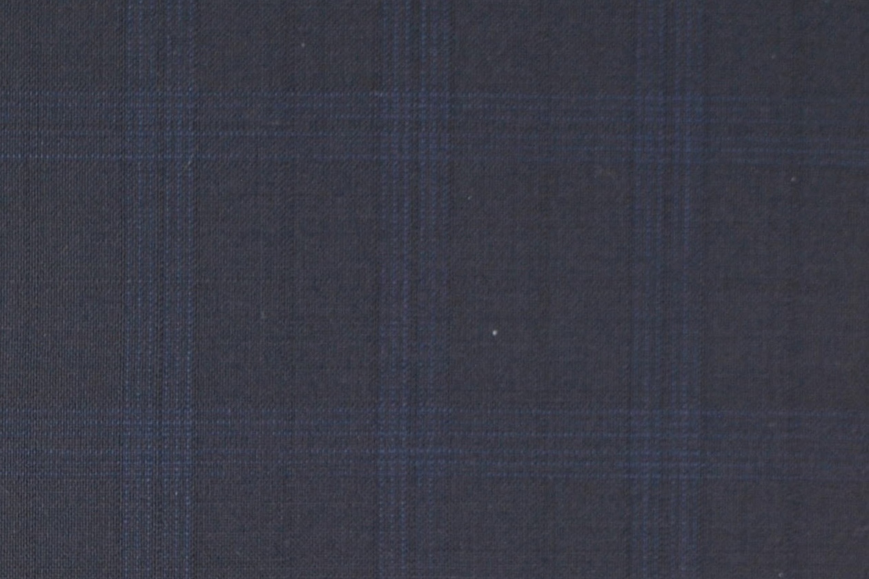 MD 6872 NAVY WINDOWPANE