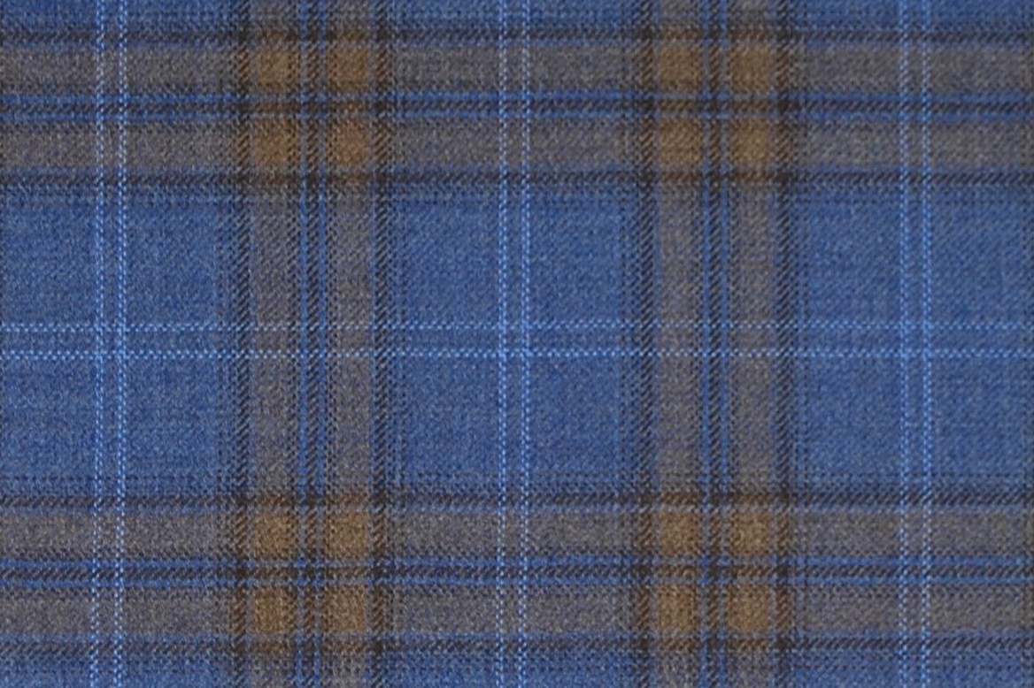 MD 3834 BLUE PLAID